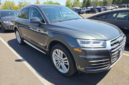 Gray 2018 Audi Q5 2.0T Tech Premium