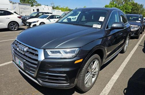 Gray 2018 Audi Q5 2.0T Tech Premium