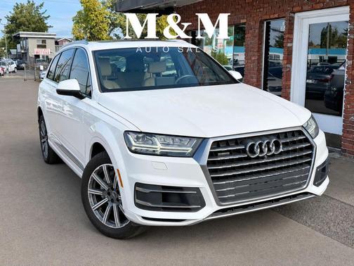 White 2018 Audi Q7 3.0T Prestige