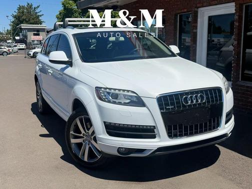 White 2014 Audi Q7 3.0T Premium Plus