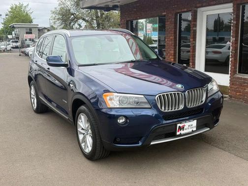 Blue 2014 BMW X3 xDrive28i