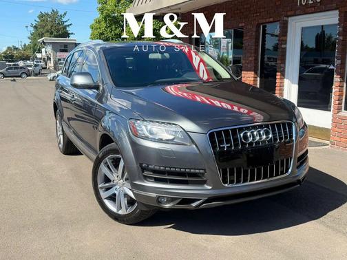 Gray 2015 Audi Q7 3.0T Premium Plus