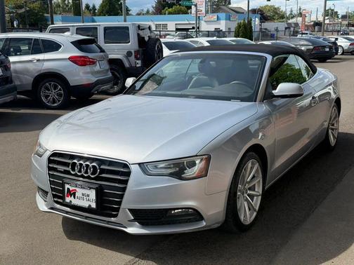 Silver 2015 Audi A5 2.0T Premium