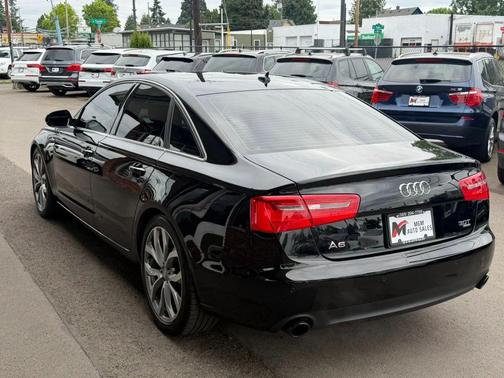 Black 2014 Audi A6 3.0T Premium Plus