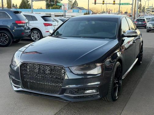 Blue 2014 Audi S4 3.0T Premium Plus