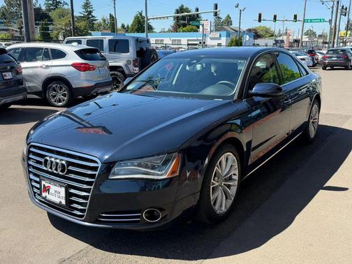 Night Blue Pearl Effect 2011 Audi A8 4.2 quattro