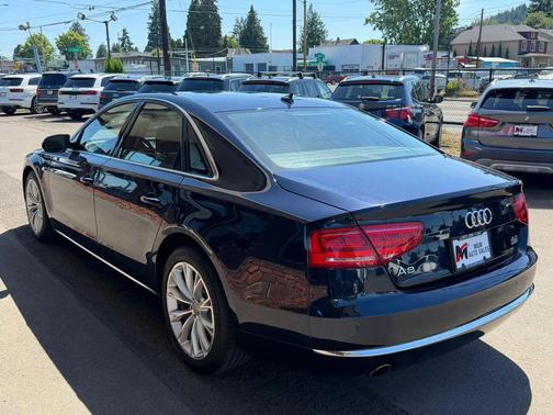 Night Blue Pearl Effect 2011 Audi A8 4.2 quattro