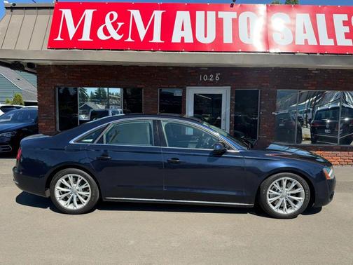 Night Blue Pearl Effect 2011 Audi A8 4.2 quattro