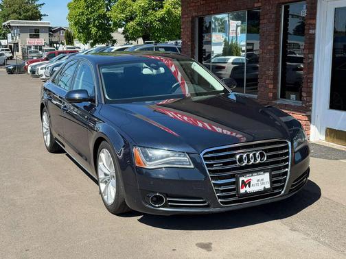 Night Blue Pearl Effect 2011 Audi A8 4.2 quattro
