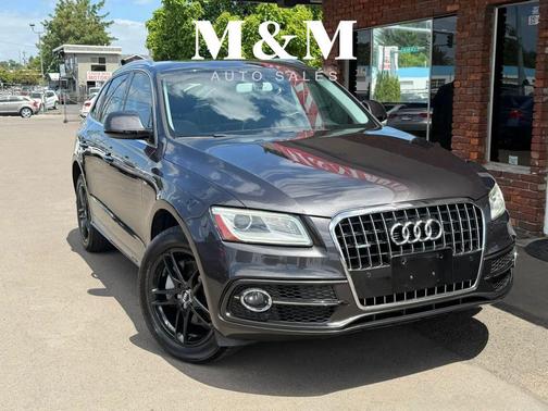 Black 2015 Audi Q5 3.0T Premium Plus