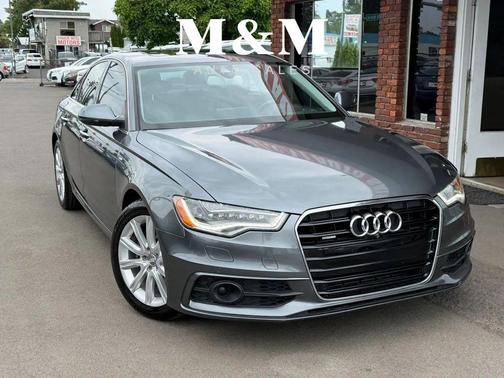 Gray 2015 Audi A6 3.0 TDI Premium Plus