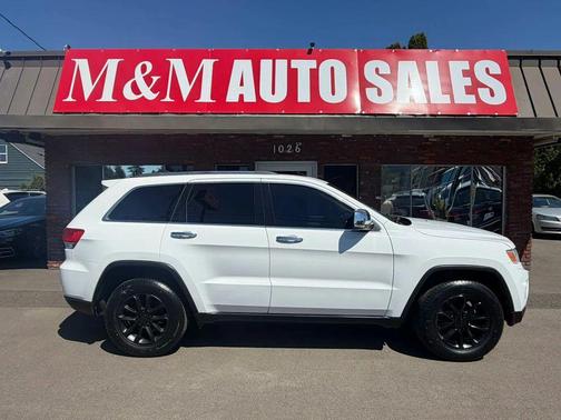 Bright White Clearcoat 2015 Jeep Grand Cherokee Limited