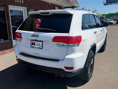 Bright White Clearcoat 2015 Jeep Grand Cherokee Limited