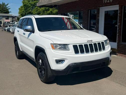 Bright White Clearcoat 2015 Jeep Grand Cherokee Limited