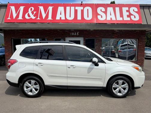 Satin White Pearl 2015 Subaru Forester 2.5i Limited