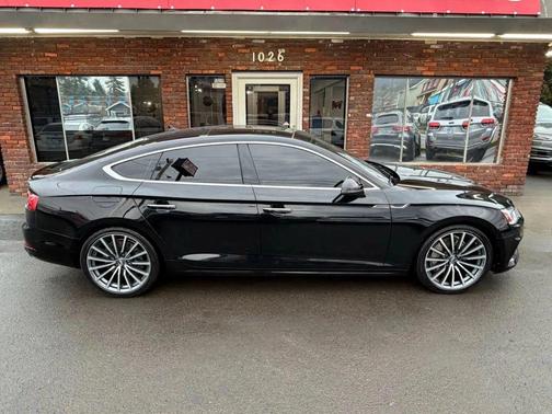 Black 2018 Audi A5 2.0T Premium Plus