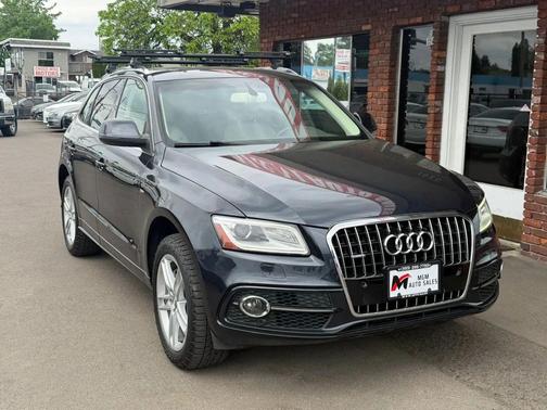 Blue 2013 Audi Q5 3.0T Premium Plus