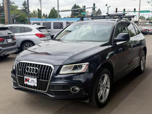 Blue 2013 Audi Q5 3.0T Premium Plus