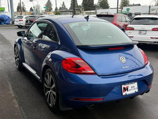 Blue 2014 Volkswagen Beetle DSG 2.0T R-Line w/Sound/Nav