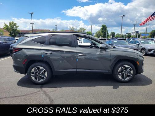 Amazon Gray 2026 Hyundai TUCSON Hybrid SEL