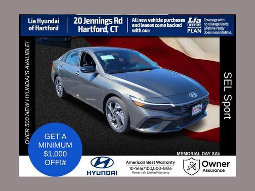 Amazon Gray 2026 Hyundai ELANTRA HEV SEL Sport