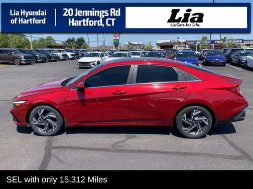 Ultimate Red 2024 Hyundai ELANTRA SEL