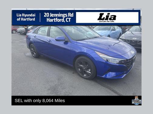 Intense Blue 2023 Hyundai ELANTRA SEL