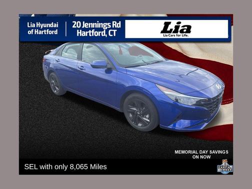 Intense Blue 2023 Hyundai ELANTRA SEL