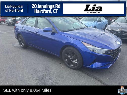 Intense Blue 2023 Hyundai ELANTRA SEL