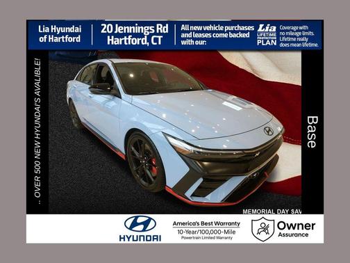 Performance Blue 2025 Hyundai ELANTRA N Base