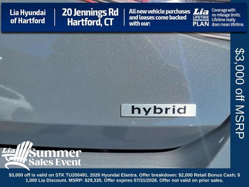 Ecotronic Gray 2026 Hyundai ELANTRA HEV SEL Sport