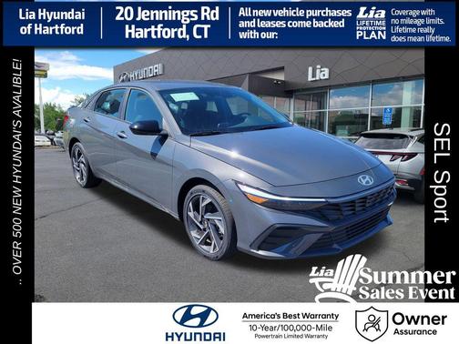 Ecotronic Gray 2026 Hyundai ELANTRA HEV SEL Sport