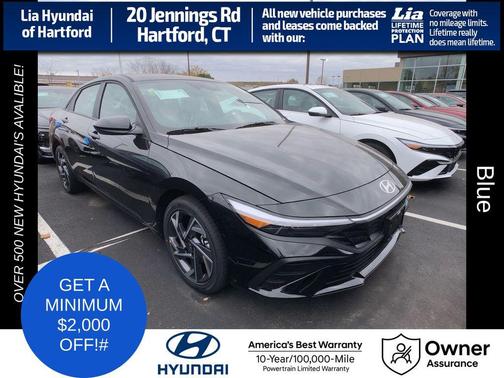 Abyss Black 2026 Hyundai ELANTRA HEV Blue