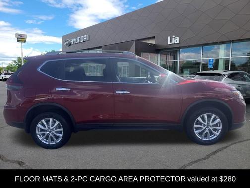 Scarlet Ember Tintcoat 2019 Nissan Rogue SV