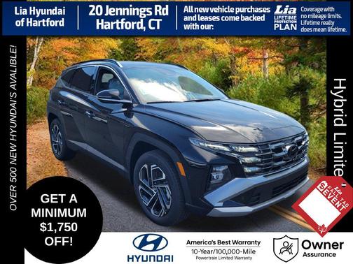 Ash Black 2026 Hyundai TUCSON Hybrid Limited