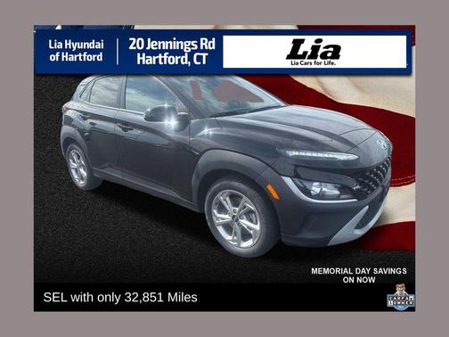 Ultra Black 2023 Hyundai KONA SEL