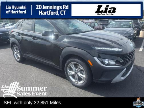 Ultra Black 2023 Hyundai KONA SEL
