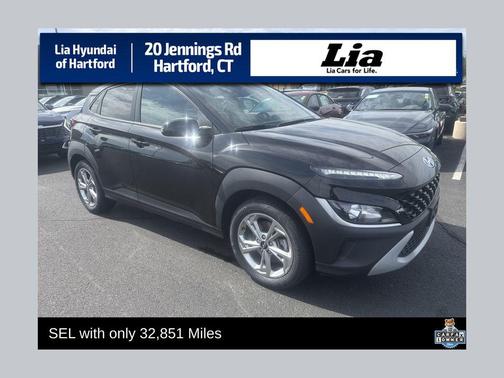 Ultra Black 2023 Hyundai KONA SEL