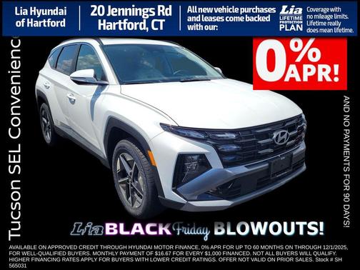 2025 Hyundai TUCSON SEL Convenience