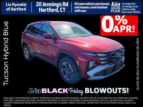 2025 Hyundai TUCSON Hybrid Blue