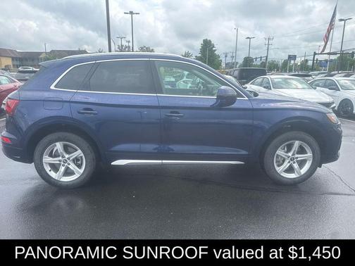 Navarra Blue Metallic 2021 Audi Q5 45 Premium