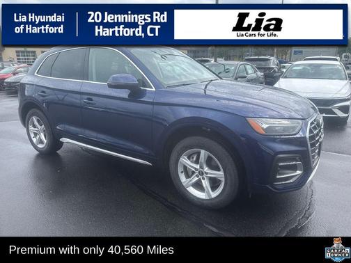 Navarra Blue Metallic 2021 Audi Q5 45 Premium