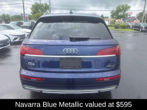Navarra Blue Metallic 2021 Audi Q5 45 Premium