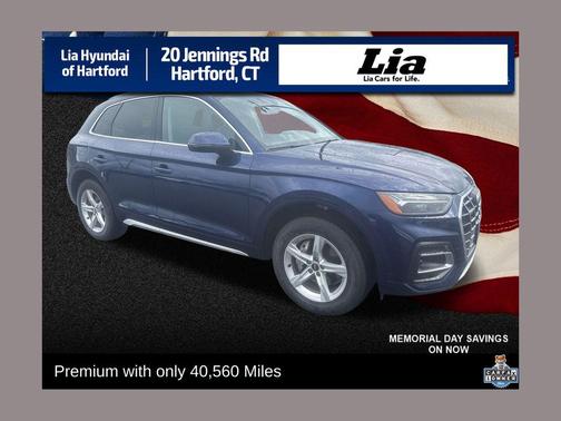Navarra Blue Metallic 2021 Audi Q5 45 Premium