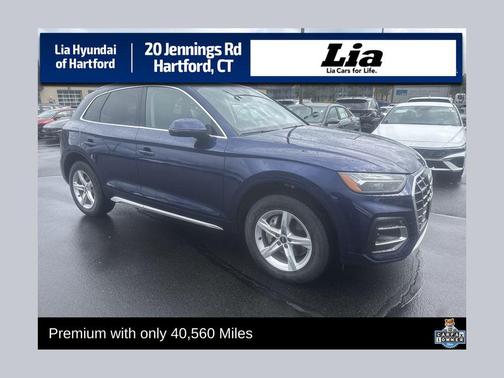 Navarra Blue Metallic 2021 Audi Q5 45 Premium