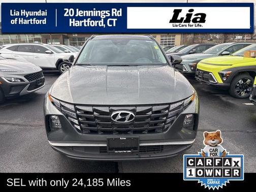 Amazon Gray 2022 Hyundai TUCSON SEL