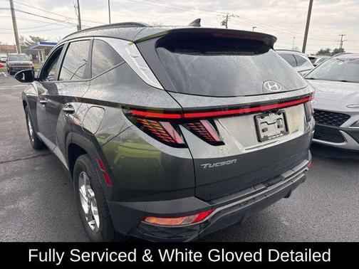 Amazon Gray 2022 Hyundai TUCSON SEL