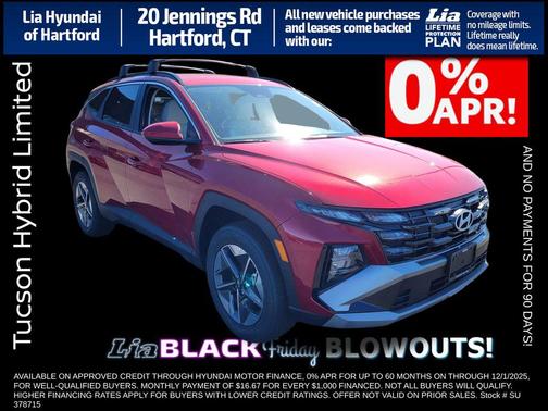 2025 Hyundai TUCSON Hybrid Limited