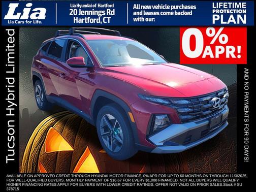 2025 Hyundai TUCSON Hybrid Limited