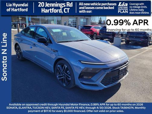 Transmission Blue 2026 Hyundai SONATA N Line